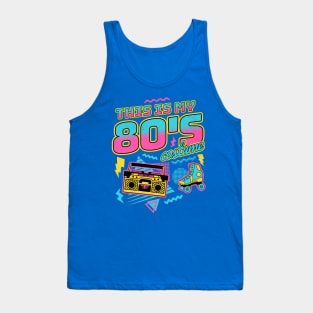 This is My 80s Costume Halloween Eighties Costume Retro Tank Top